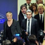 L'allié du Makhzen, Aymeric Chauprade, au milieu des ténors de l'extrême-droite européenne. D. R.